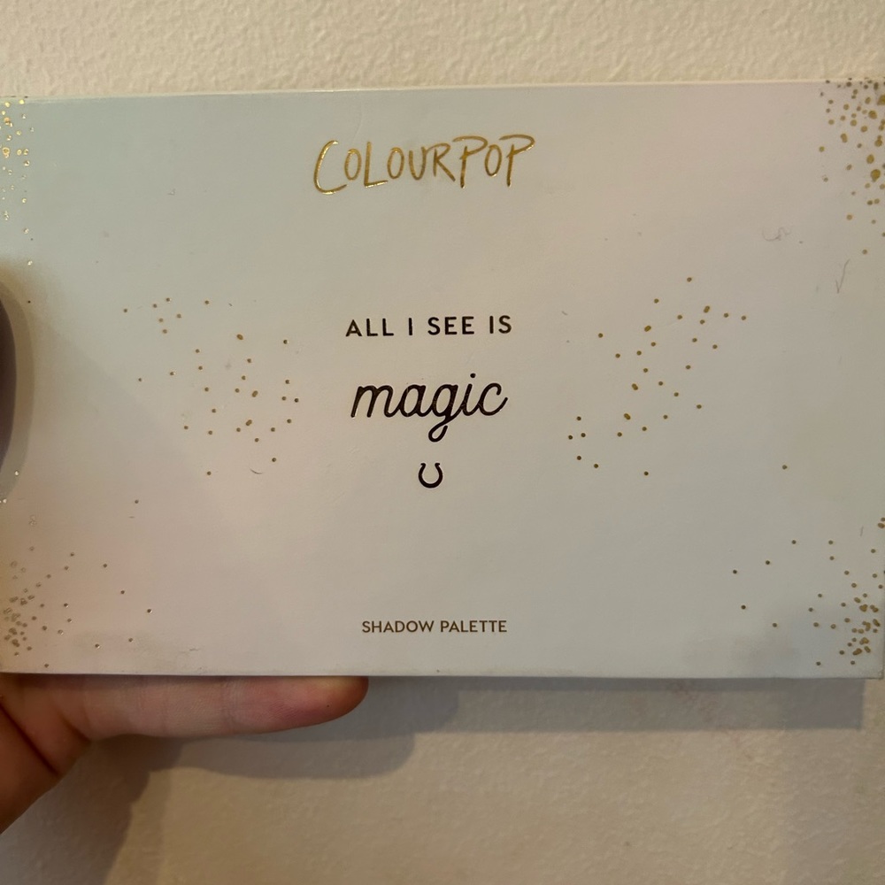 Color Pop holiday eyeshadow palette